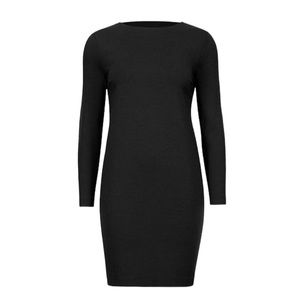 WOLFORD Baily Classic Short Shift Dress Long Sleeves Size 8